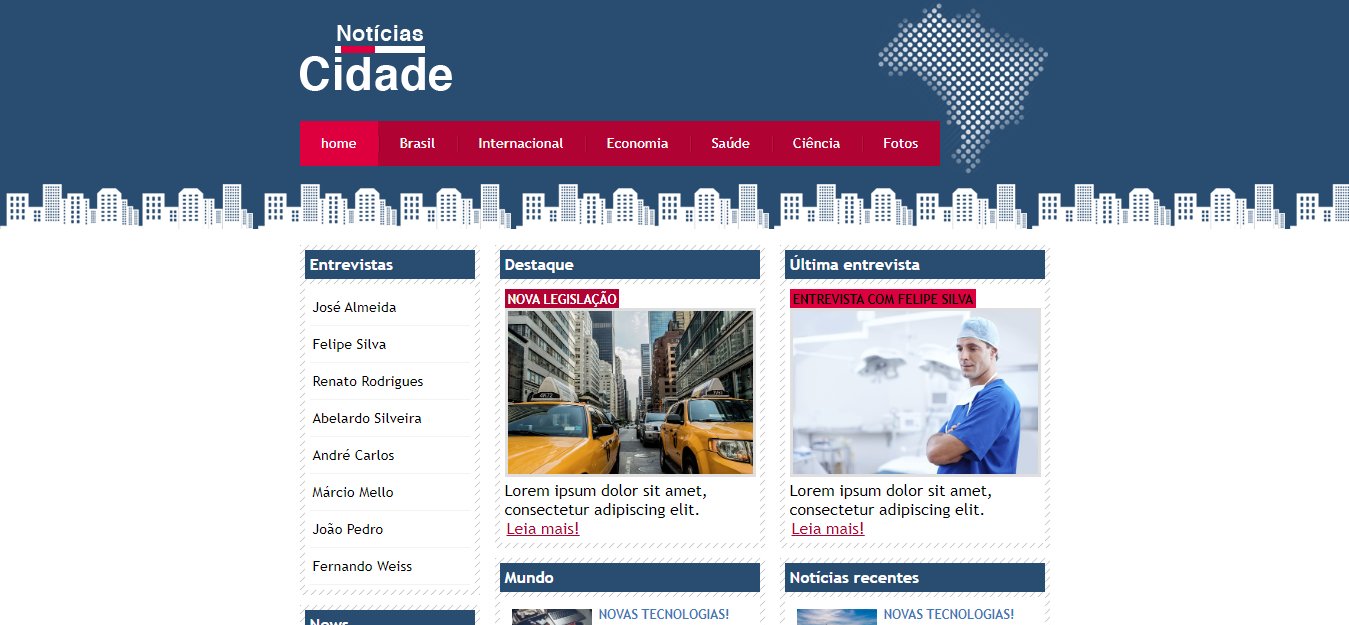 Noticias da cidade